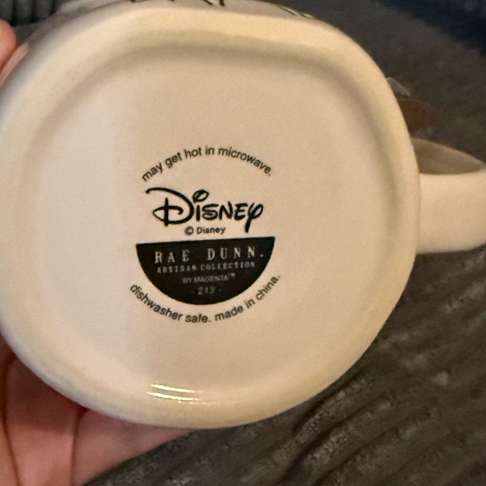 Rae Dunn x Disney x Bambi White Mug with pink interior NWT - Picture 6 of 6